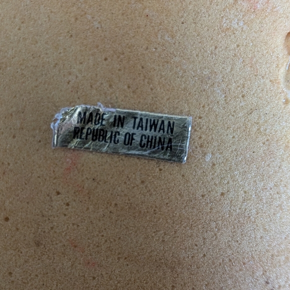 Vtg Old World Santa Face Head Christmas Ornament Woodland, Victorian, Foam Lot 3 - Picture 8 of 12